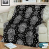 Evil Eye Hamsa Pattern Print Blanket-grizzshop