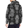 Evil Eye Hamsa Pattern Print Men Pullover Hoodie-grizzshop