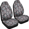 Evil Eye Hamsa Pattern Print Universal Fit Car Seat Cover-grizzshop