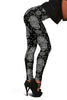 Evil Eye Hamsa Pattern Print Women Leggings-grizzshop
