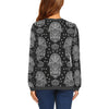 Evil Eye Hamsa Pattern Print Women's Sweatshirt-grizzshop