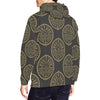 Evil Eye Pattern Print Men Pullover Hoodie-grizzshop