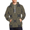 Evil Eye Pattern Print Men Pullover Hoodie-grizzshop