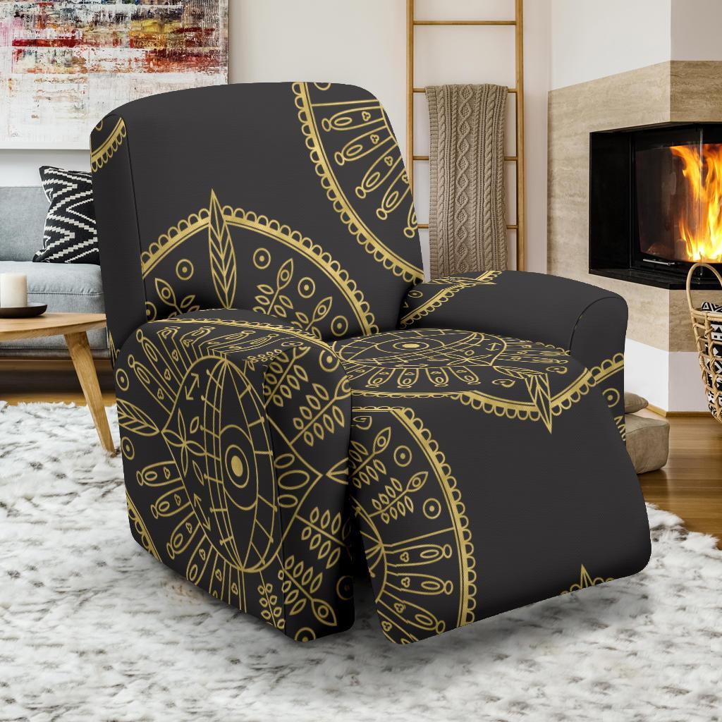 Evil Eye Pattern Print Recliner Cover-grizzshop