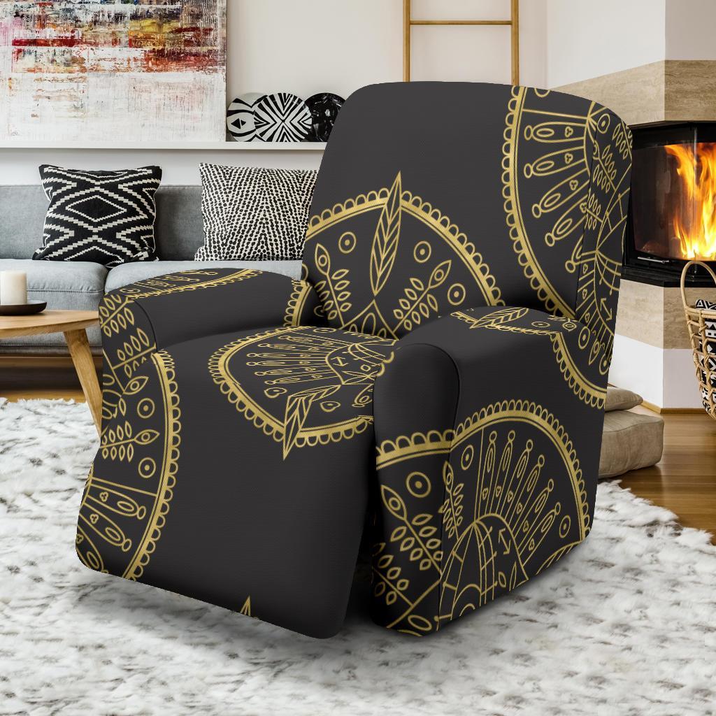 Evil Eye Pattern Print Recliner Cover-grizzshop