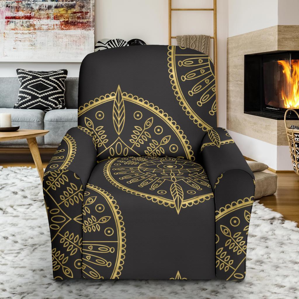 Evil Eye Pattern Print Recliner Cover-grizzshop