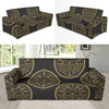 Evil Eye Pattern Print Sofa Covers-grizzshop