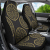 Evil Eye Pattern Print Universal Fit Car Seat Cover-grizzshop