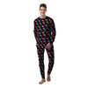 Exotic Hawaiian Flamingo Print Pattern Men's Pajamas-grizzshop