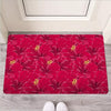 Exotic Hibiscus Flower Hawaiian Print Door Mat-grizzshop