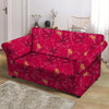 Exotic Hibiscus Flower Hawaiian Print Loveseat Cover-grizzshop