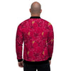 Exotic Hibiscus Flower Hawaiian Print Men's Bomber Jacket-grizzshop