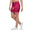 Exotic Hibiscus Flower Hawaiian Print Mini Skirt-grizzshop