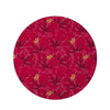 Exotic Hibiscus Flower Hawaiian Print Round Rug-grizzshop