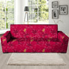 Exotic Hibiscus Flower Hawaiian Print Sofa Cover-grizzshop