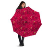 Exotic Hibiscus Flower Hawaiian Print Umbrella-grizzshop