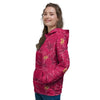 Exotic Hibiscus Flower Hawaiian Print Women's Hoodie-grizzshop