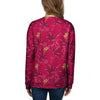 Exotic Hibiscus Flower Hawaiian Print Women's Sweatshirt-grizzshop