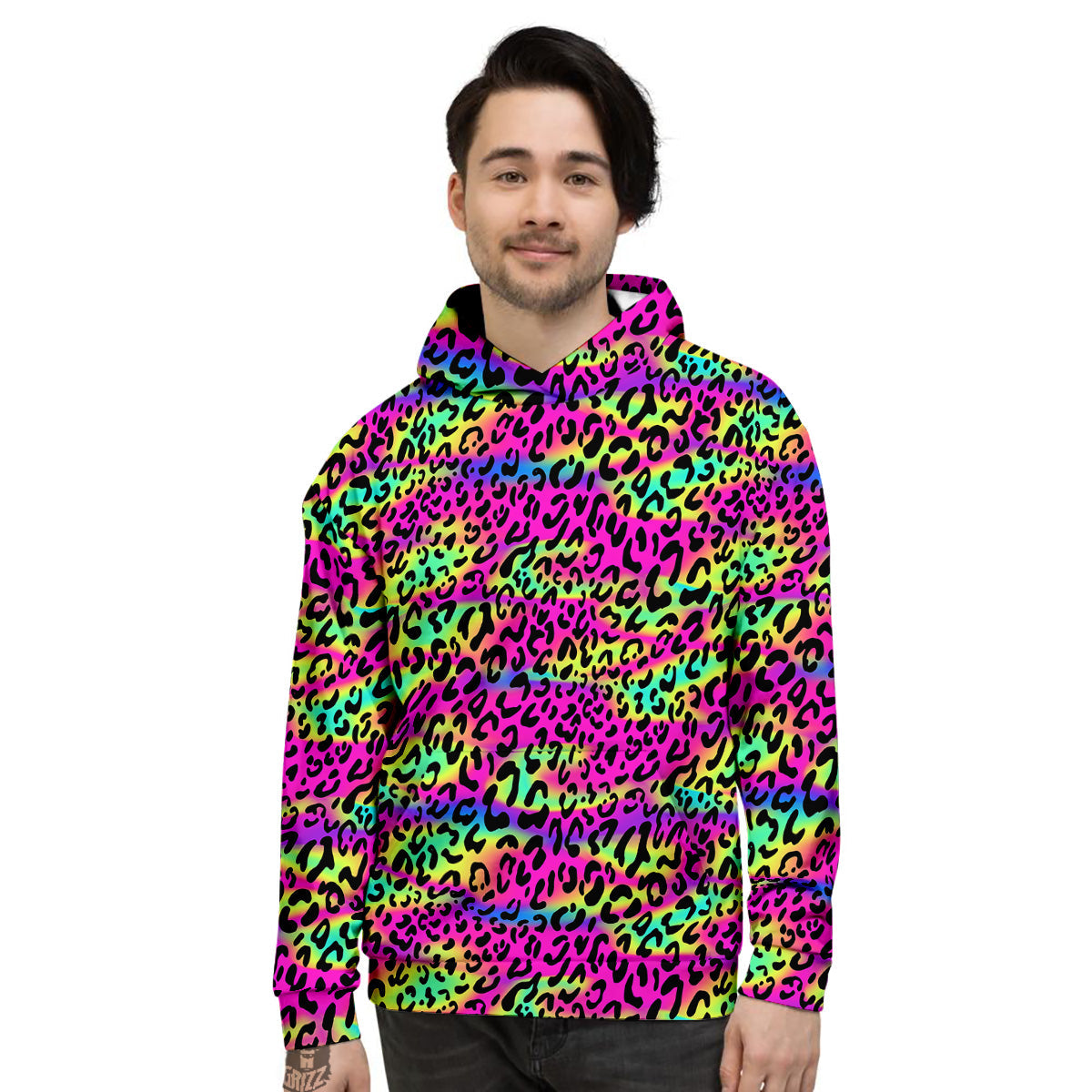 Neon 2024 print hoodie