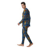 Exploration Of Mars Planet Print Pattern Men's Pajamas-grizzshop