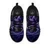 Eye Of Providence Black Purple Print Black Sneaker-grizzshop