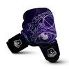 Eye Of Providence Black Purple Print Boxing Gloves-grizzshop