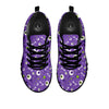 Eyeball Halloween Print Pattern Black Sneaker-grizzshop