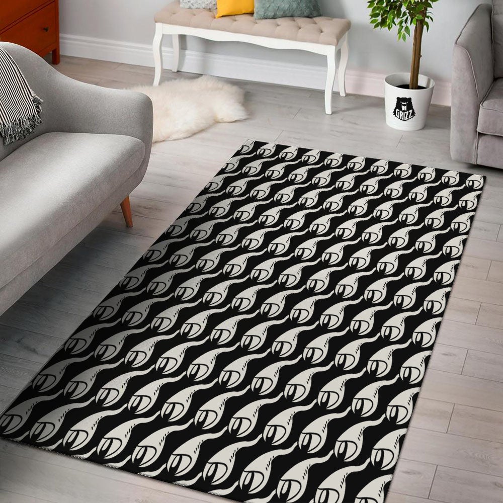 Eyes Monster Print Pattern Floor Mat-grizzshop