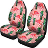 FLAMINGOS TROPICAL PINEAPPLE CAR SEAT COVER UNIVERSAL FIT-grizzshop