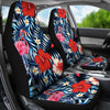 Load image into Gallery viewer, FLAMINGOS TROPICAL RED HIBISCUS CAR SEAT COVER UNIVERSAL FIT-grizzshop