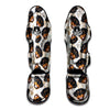 Face Rottweiler Print Pattern Muay Thai Shin Guards-grizzshop