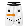 Face Snowman Print Boxing Shorts-grizzshop