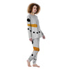 Face Snowman Print Women's Pajamas-grizzshop