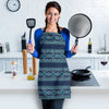 Fairisle Christmas Pattern Print Women's Apron-grizzshop