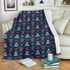 Fairisle Gift Christmas Pattern Print Blanket-grizzshop