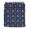 Fairisle Gift Christmas Pattern Print Duvet Cover Bedding Set-grizzshop
