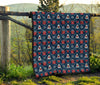 Fairisle Gift Christmas Pattern Print Quilt-grizzshop