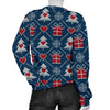 Fairisle Gift Christmas Pattern Print Women's Sweatshirt-grizzshop