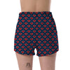 Fairisle Heart Christmas Pattern Print Women's Shorts-grizzshop