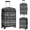 Fairisle Polar Bear Christmas Pattern Print Luggage Cover Protector-grizzshop