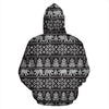 Fairisle Polar Bear Christmas Pattern Print Men Women Pullover Hoodie-grizzshop