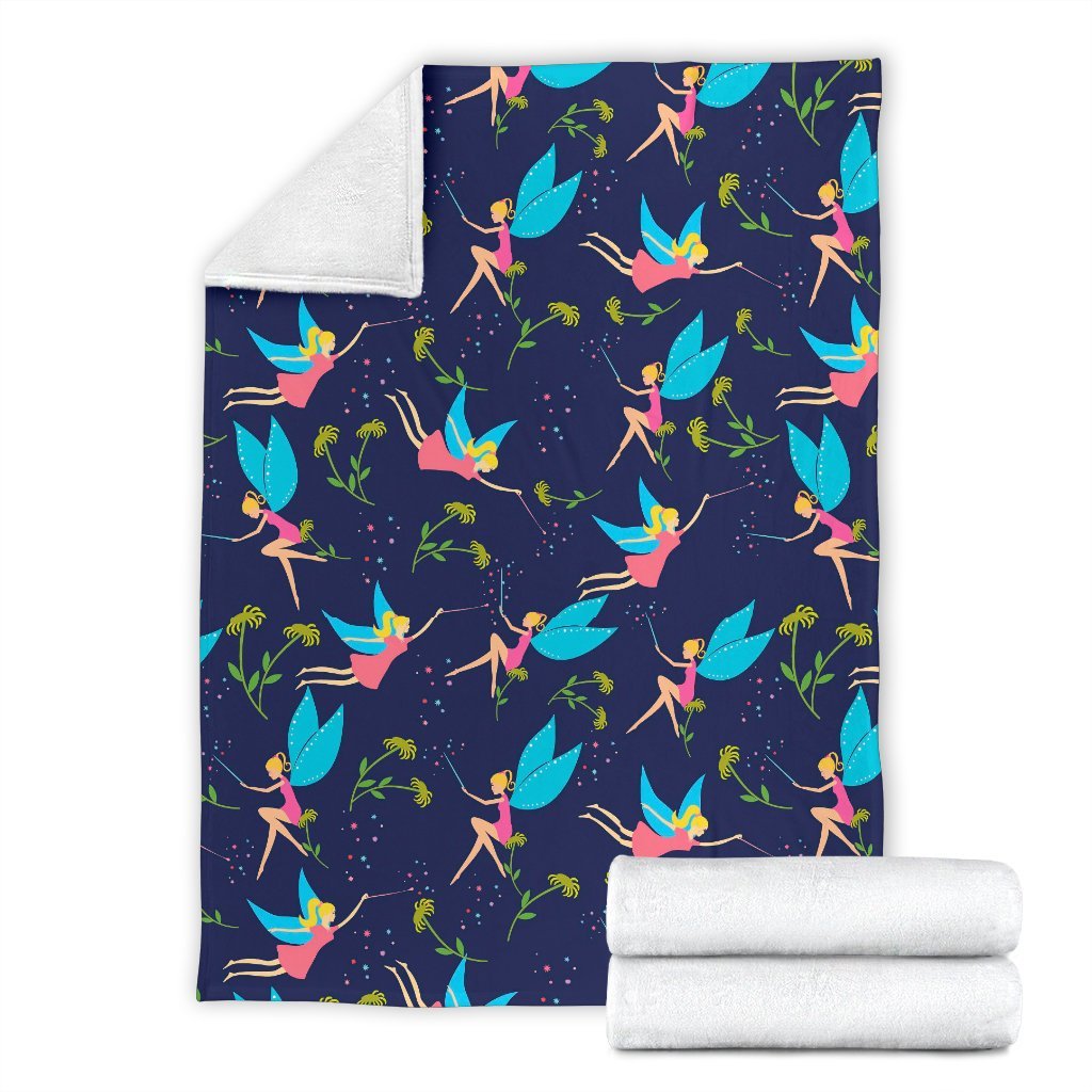 Fairy Pattern Print Blanket-grizzshop