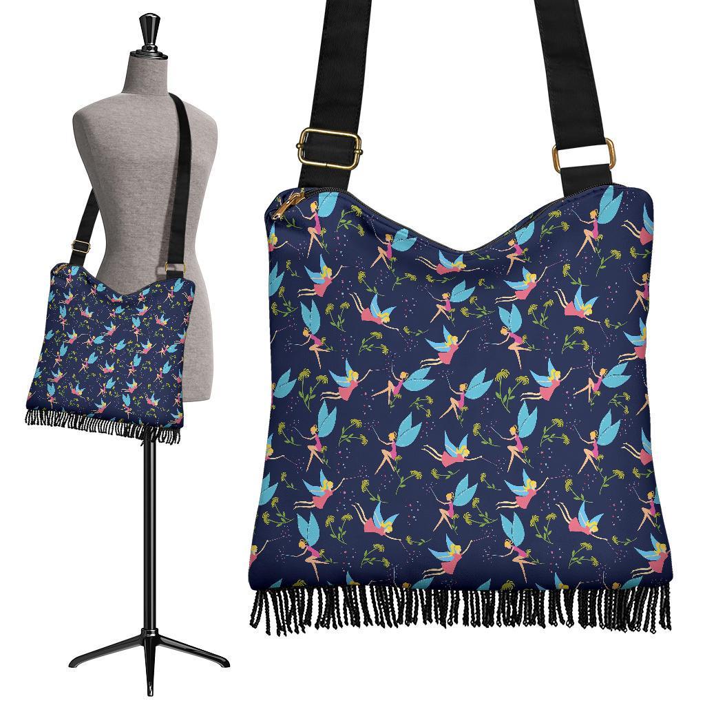 Fairy Pattern Print Crossbody Bags-grizzshop