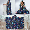 Fairy Pattern Print Hooded Blanket-grizzshop