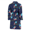 Fairy Pattern Print Men Long Robe-grizzshop