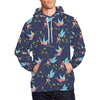 Fairy Pattern Print Men Pullover Hoodie-grizzshop