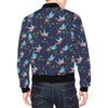 Fairy Pattern Print Men's Bomber Jacket-grizzshop