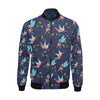 Fairy Pattern Print Men's Bomber Jacket-grizzshop