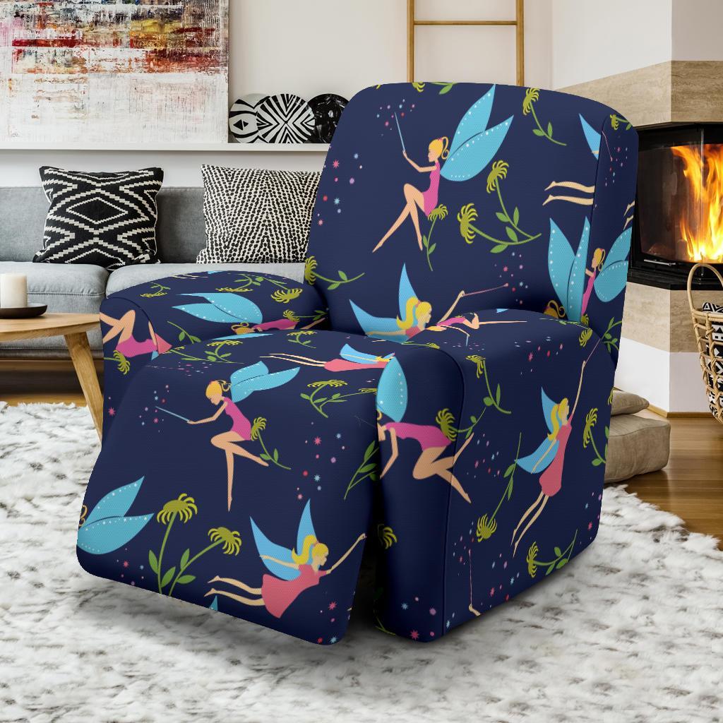 Fairy Pattern Print Recliner Cover-grizzshop