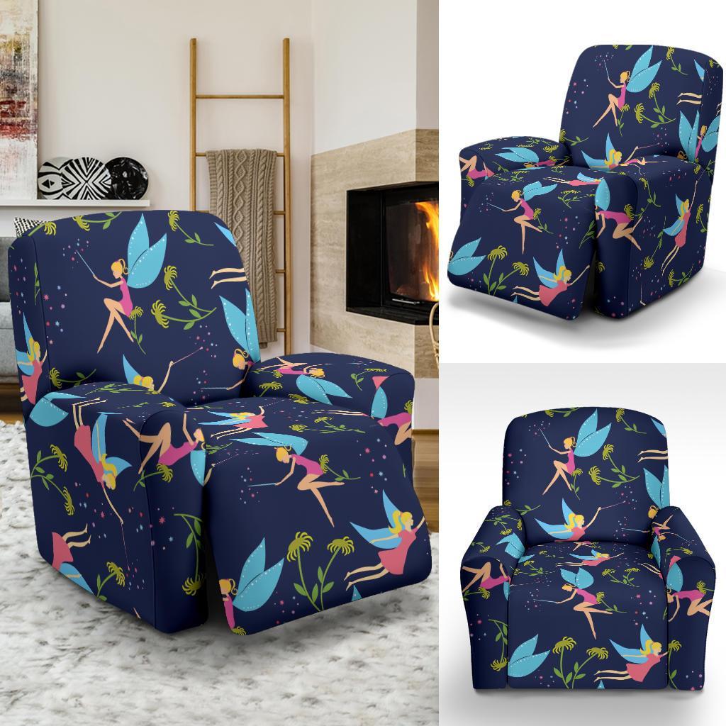 Fairy Pattern Print Recliner Cover-grizzshop